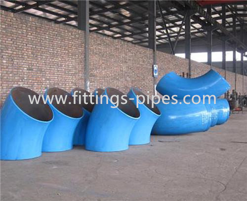 Astm A234 90 ° 44inch carbon steel pipe elbow STD Sch40 special interface